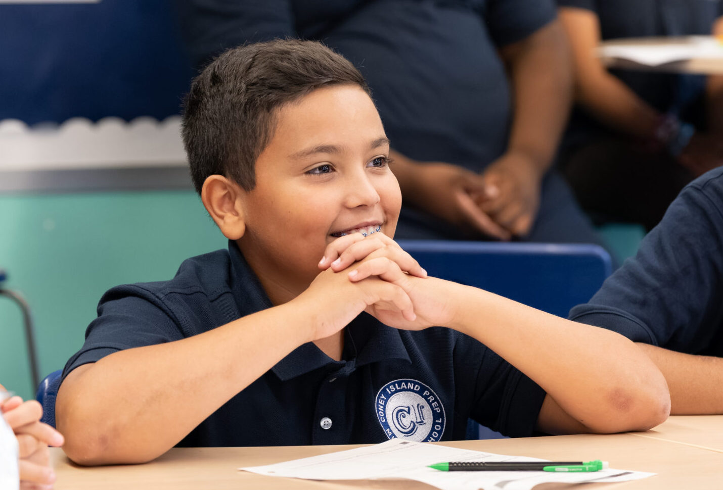 Coney Island Prep Middle School scholars, a charter school in South Brooklyn